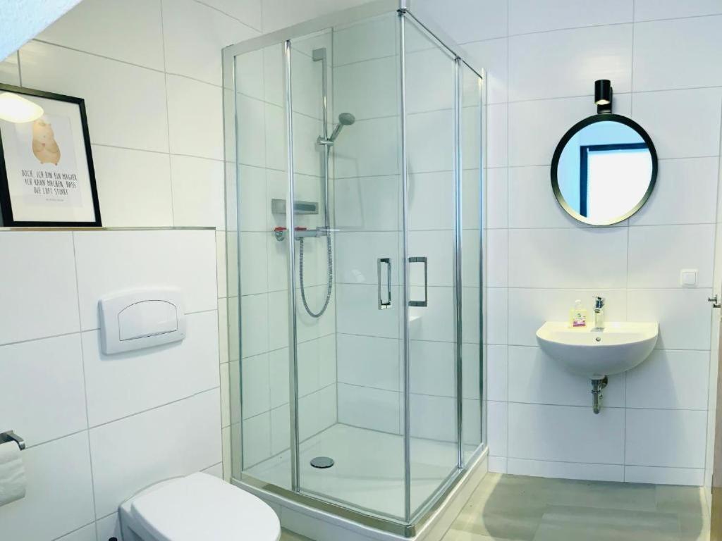 Ferienapartments Querleben Миров Екстериор снимка